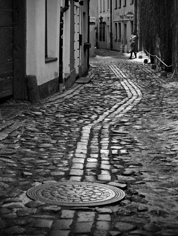 Riga, Рига, старый город, узкая улочка, брусчатка Riga фото превью