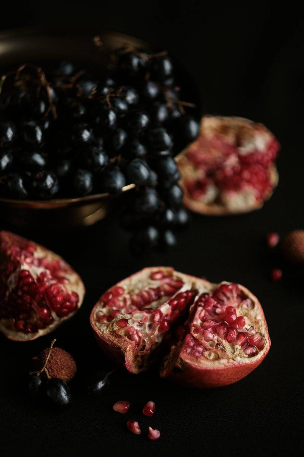 food, foodphoto, fujifilm, fujifilmru, xtrance, mirrorless, fujinon 56/1.2, nature, still life, Garnet, lychee, grapes, фуджи, натюрморт, гранат, виноград, личи, еда, фуд, кирилл соколов, россия, иваново, беззеркалка, mirrorless, russia, xtrance, Кирилл Соколов