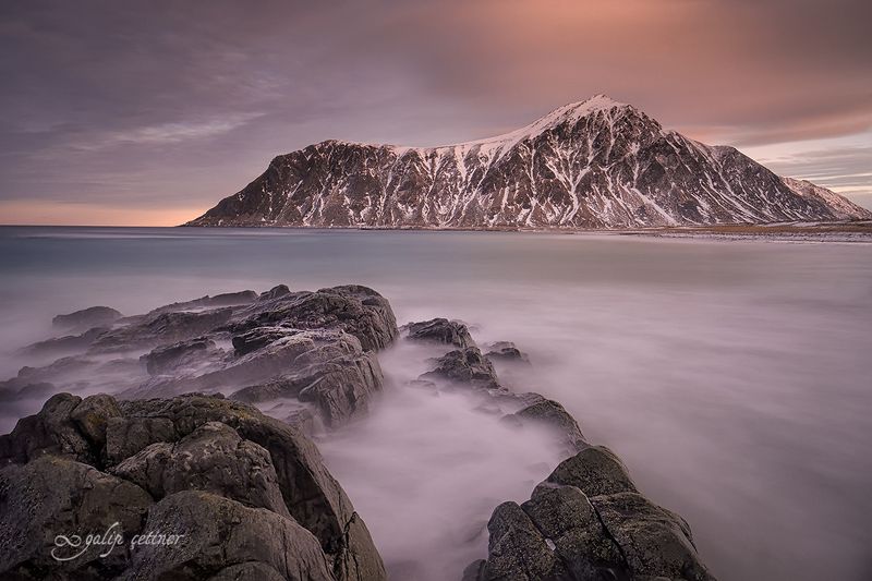 landscape, landscapes, mountain, beach, norway, long exposure, cloud, sea, wave, waves, nature,  Skagsanden beach фото превью