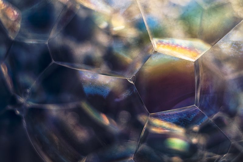 макро, макрофотография, макросъёмка, капли, масло, цвета  фото превью