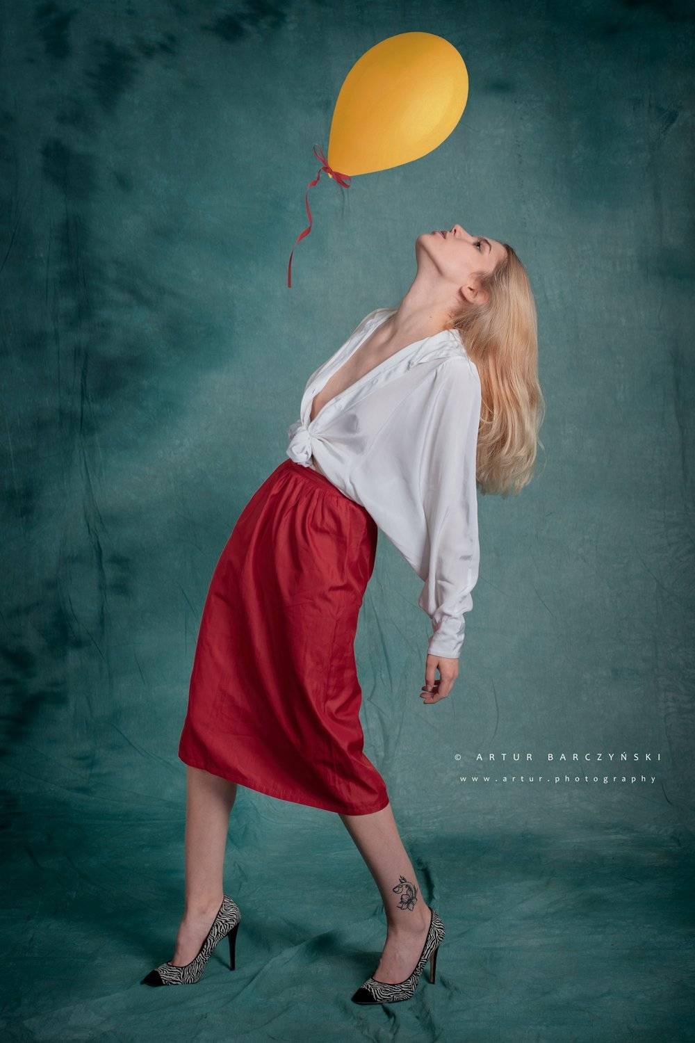 #red #white #balllon, Artur Barczyński