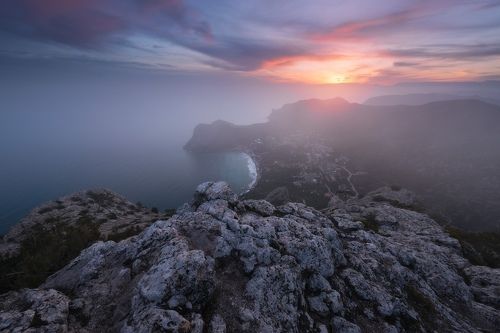 Нежная палитра заката