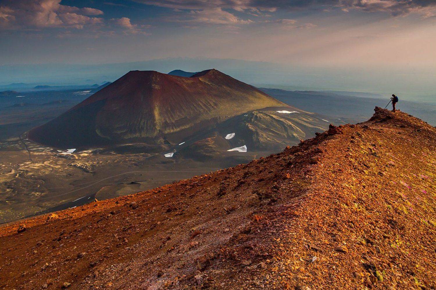 камчатка, пейзаж, лето, закат, природа, путешествие, фототур, вулкан,, Денис Будьков