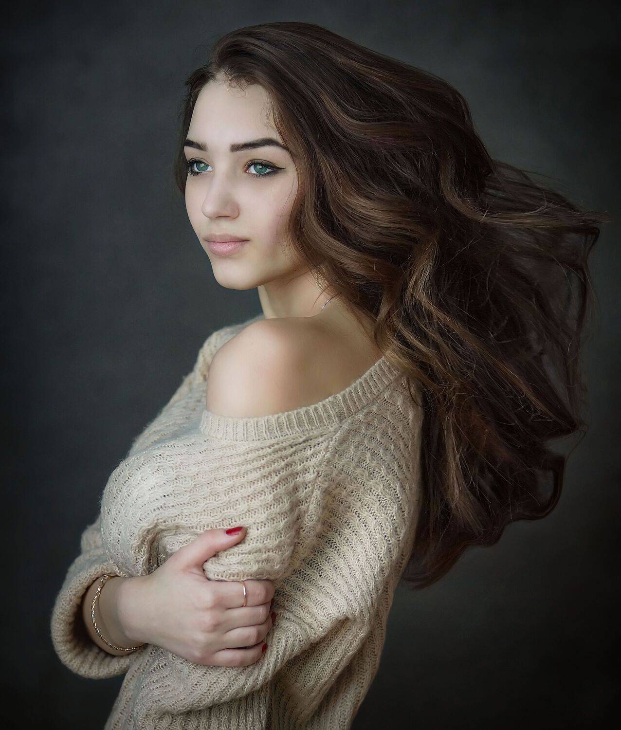 девушка, портрет, Илья Филимошин