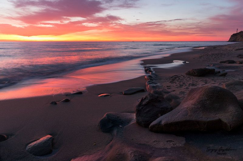 Малиновый рассвет  фото превью