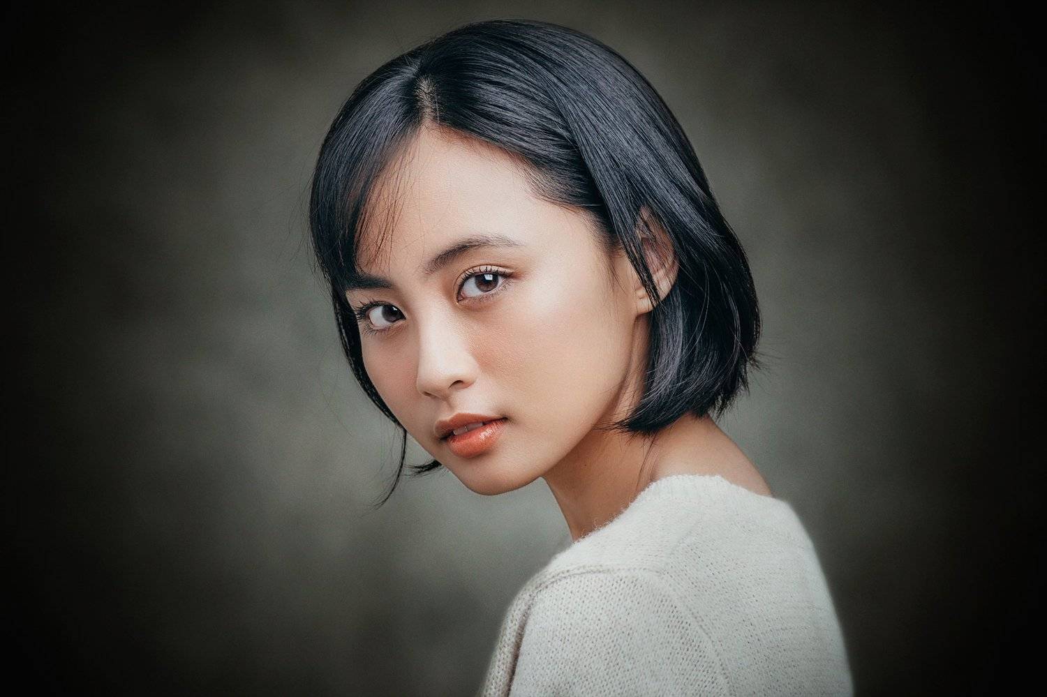 people, portrait, girl, asian, vietnam, vietnamese, face, young, beauty, glamour, eyes, attractive, Hoang Viet Nguyen