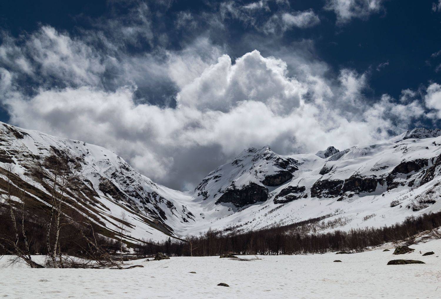 горы зима  снег холод мороз лес forest winter snow frost cold mountains landscape пейзаж природа  дорога road, Егор Бугримов