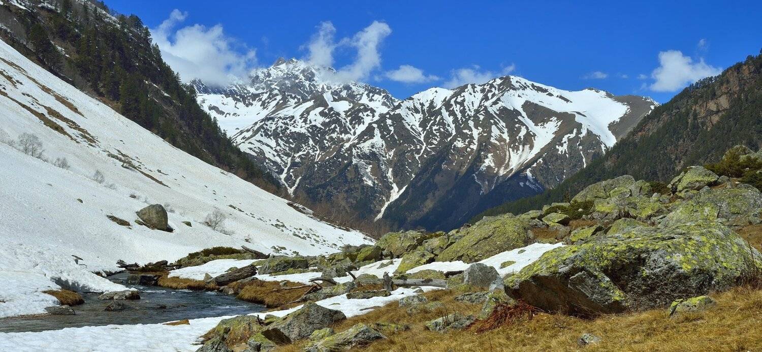 горы весна кавказ, Александр Жарников