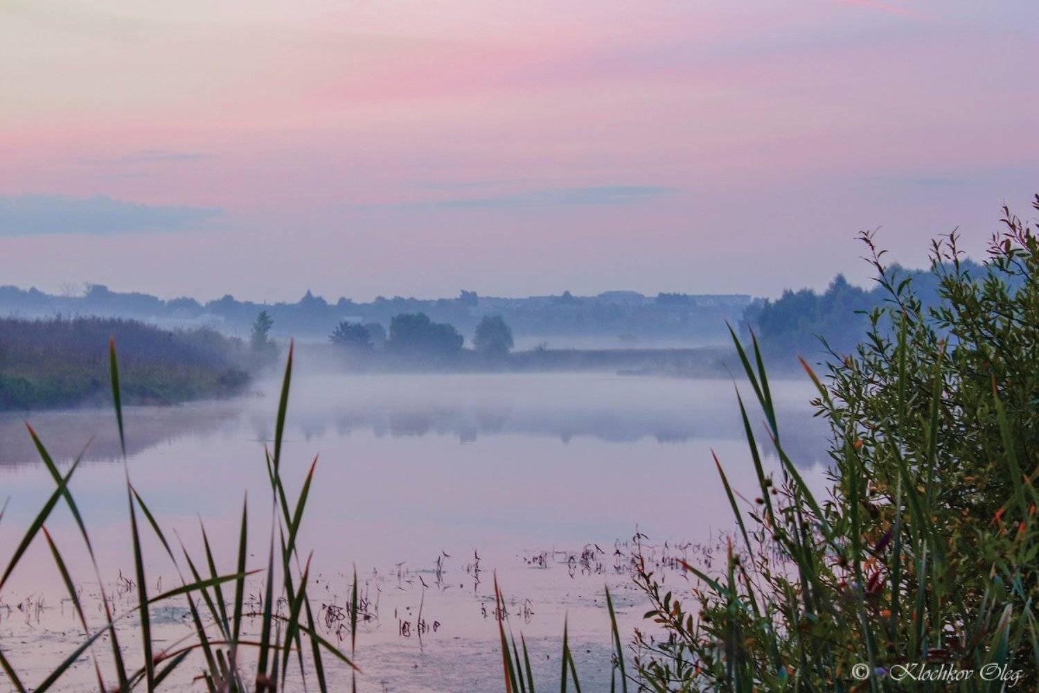 красивая меча, рассвет, ефремов,река, Олег Клочков