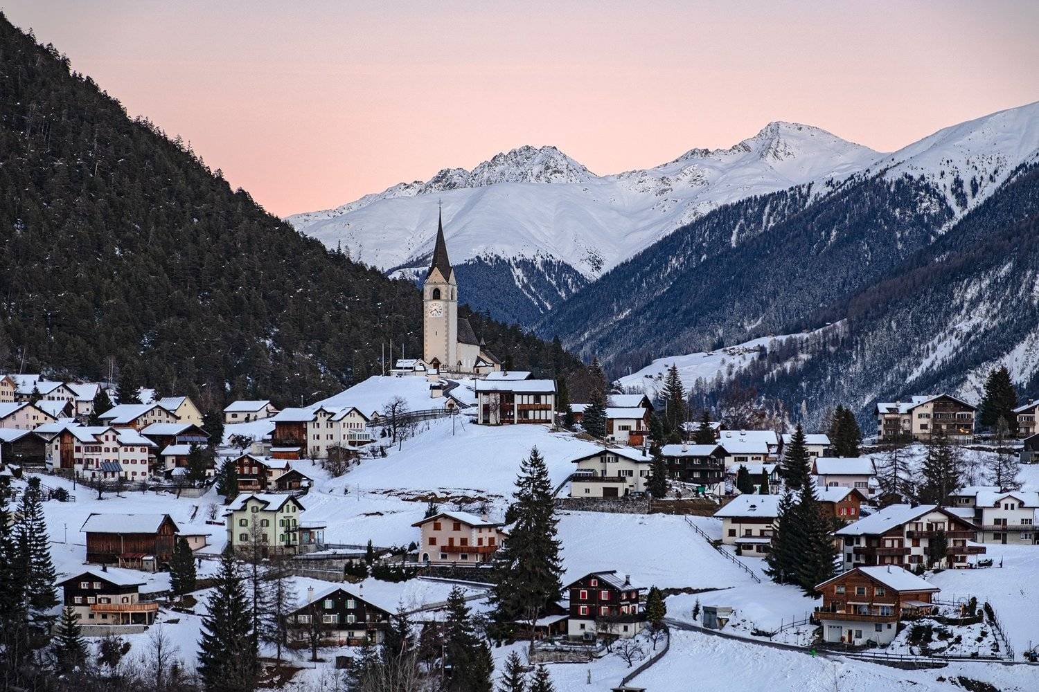 Barockkirche Allerheiligen, Swiss, switzerland, Alps, швейцария, альпы, город, Владимир Эделев