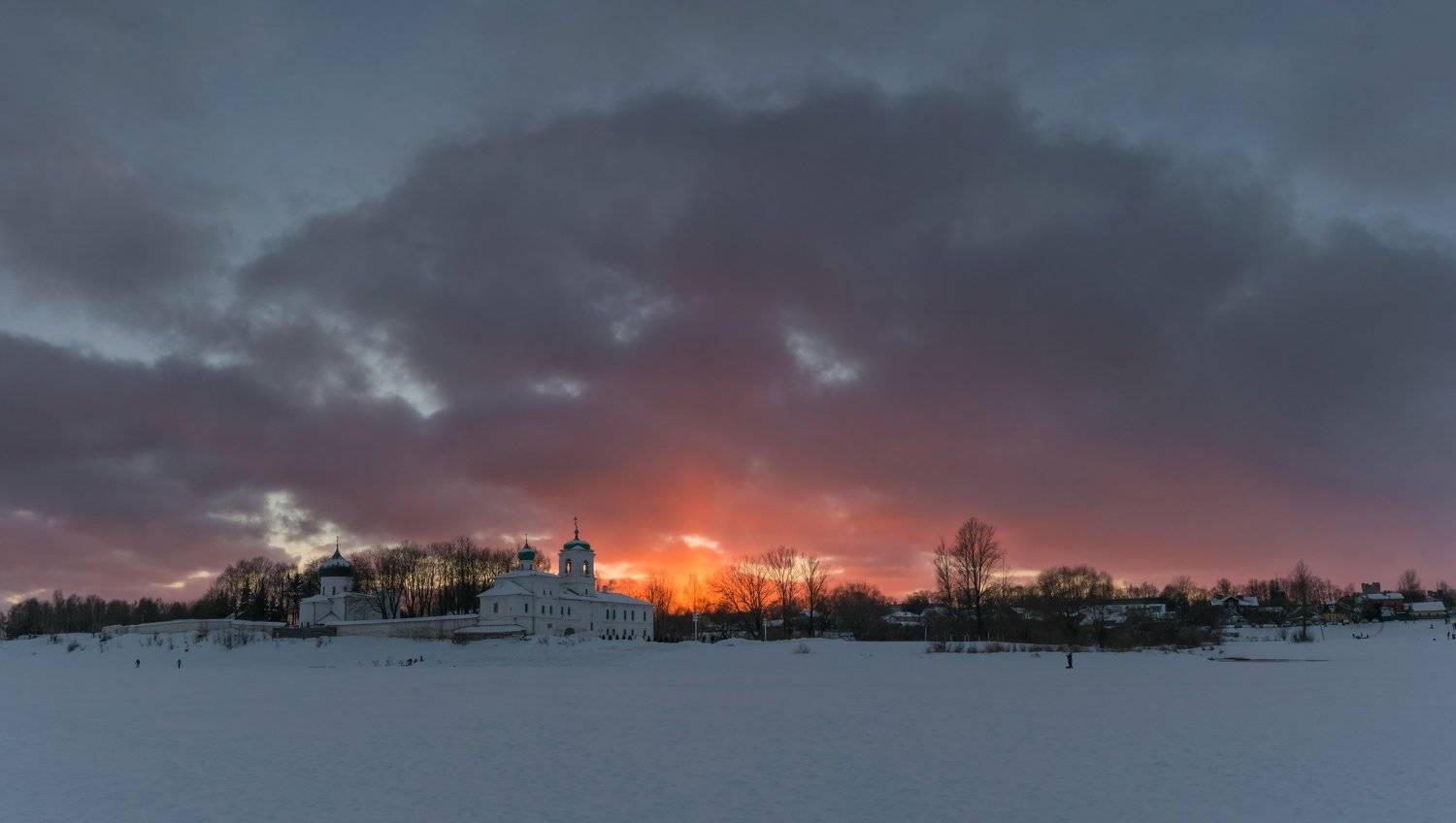 pskov, pleskau, псков, церковь, landscape, pskovregion, монастырь, sunset, закат, вечер, snow, frost, winter, зима, снег, мороз, Мержанов Дима