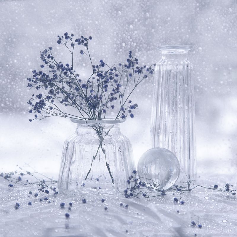 А снежинок стая все в окно стучится... фото превью