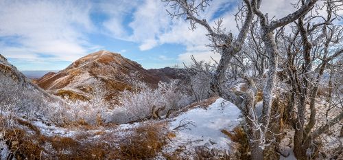 Иней на Бештау