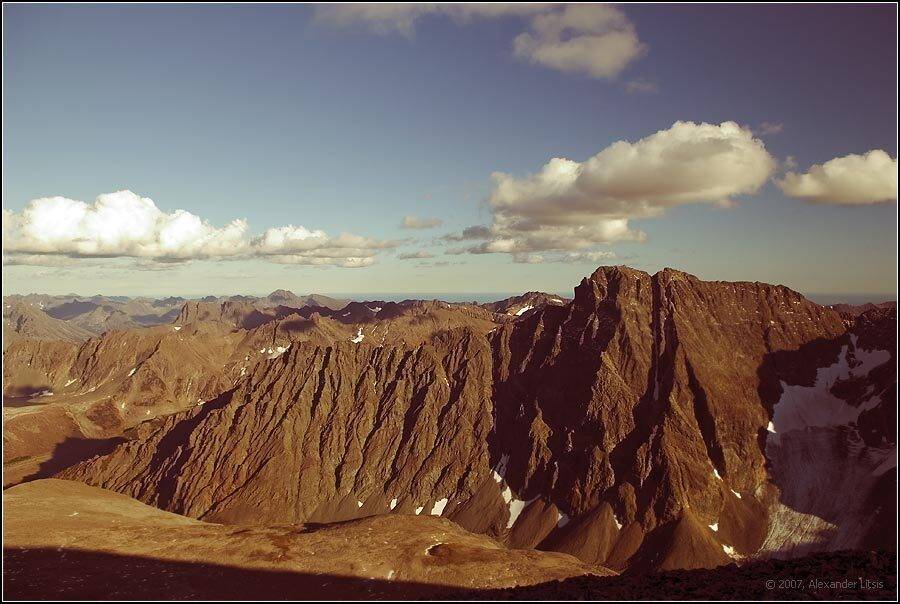 горы,вершины,кекуры,ледник,камчатка, Александр Лицис