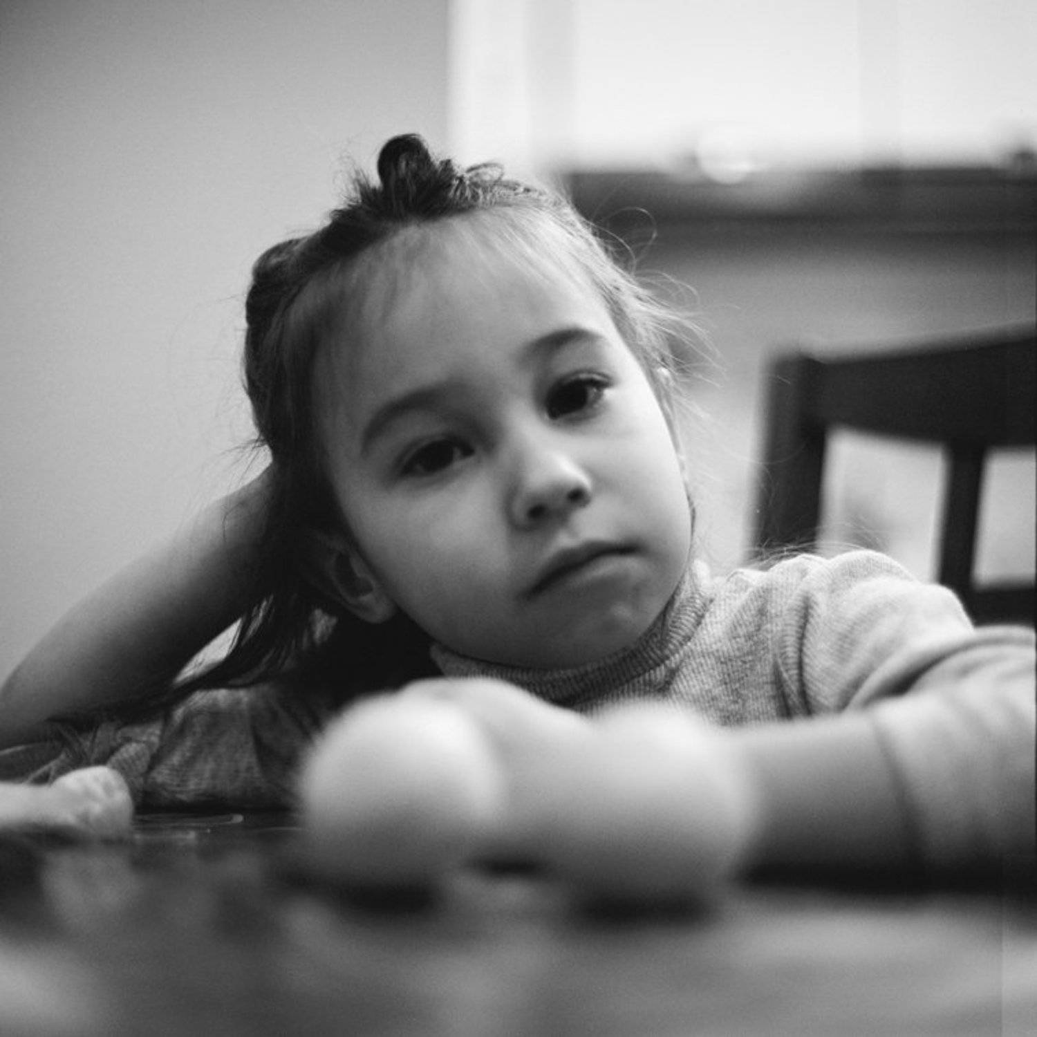 девочка, мандарины, Vincent