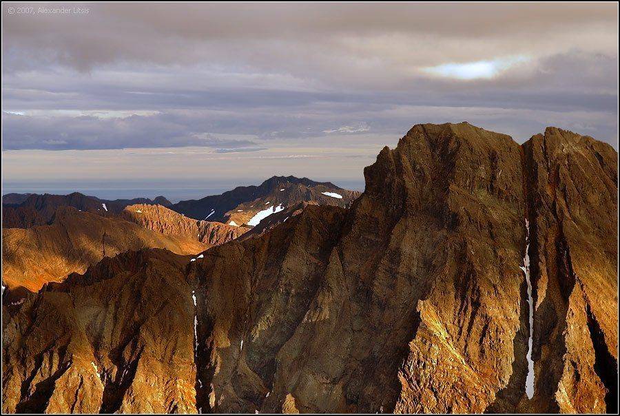 горы,скалы,вершины,кекуры,камчатка, Александр Лицис