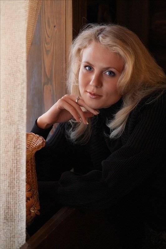 девушка, портрет, Роман Быков