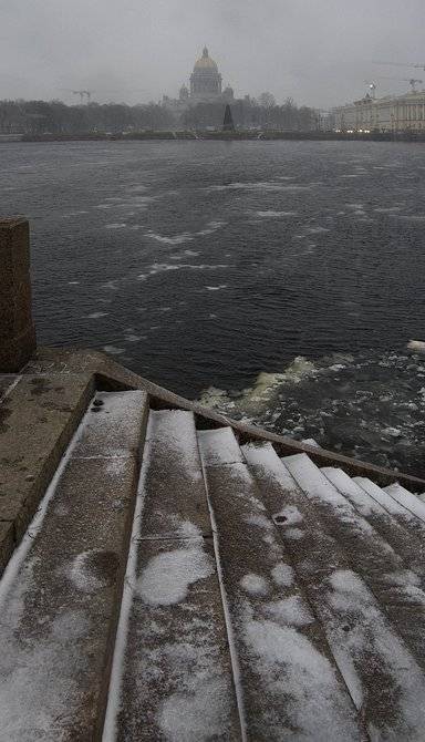 петербург, исакий, нева, зима, Kirill Shapovalov