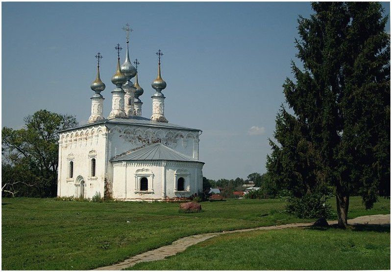 Суздаль. Входо-Иерусалимская церковь фото превью