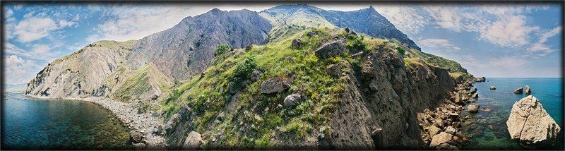 крым, море Два берега фото превью