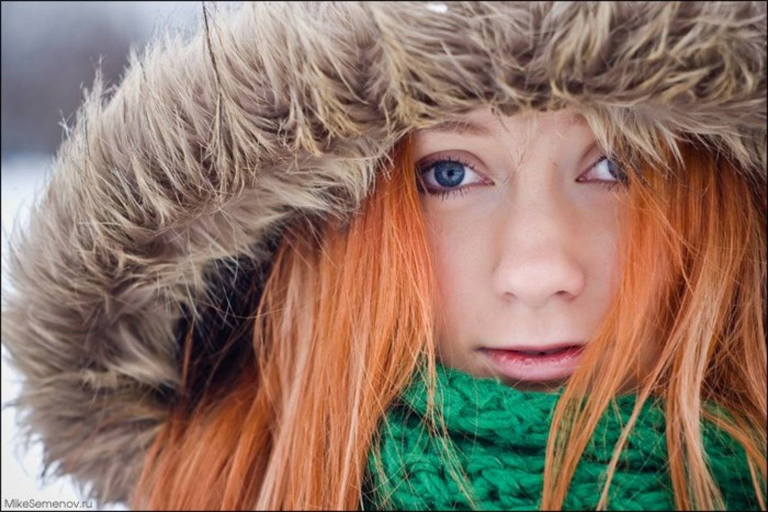 рыжая, девушка, Fantom