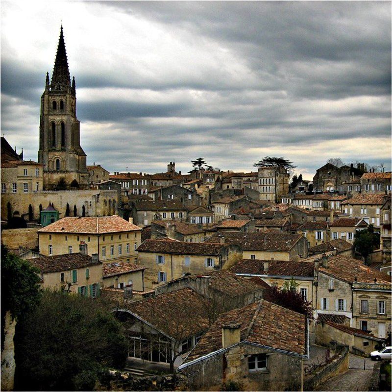 город, франция, сантамильен Под небом Франции фото превью