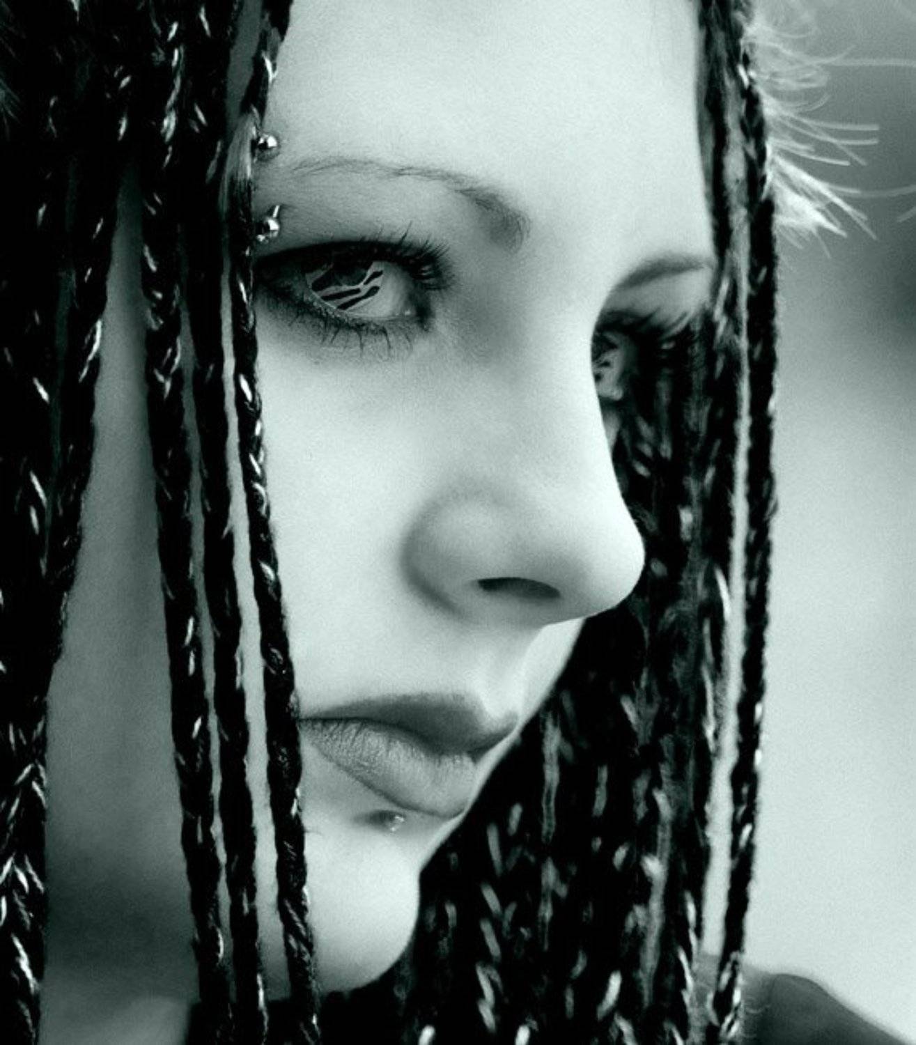 девушка взгляд линзы, Борис Никитин