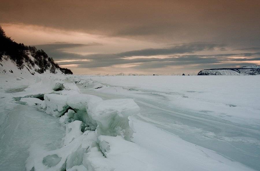 магадан, лед, снег, зима, брррр..., Sir Fisher