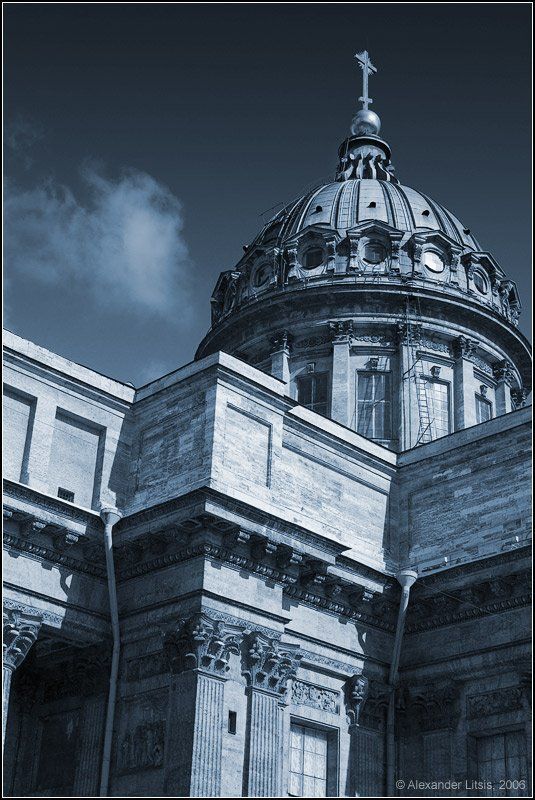 казанскй,храм,собор,ленинград,петербург,питер Казанский купол фото превью