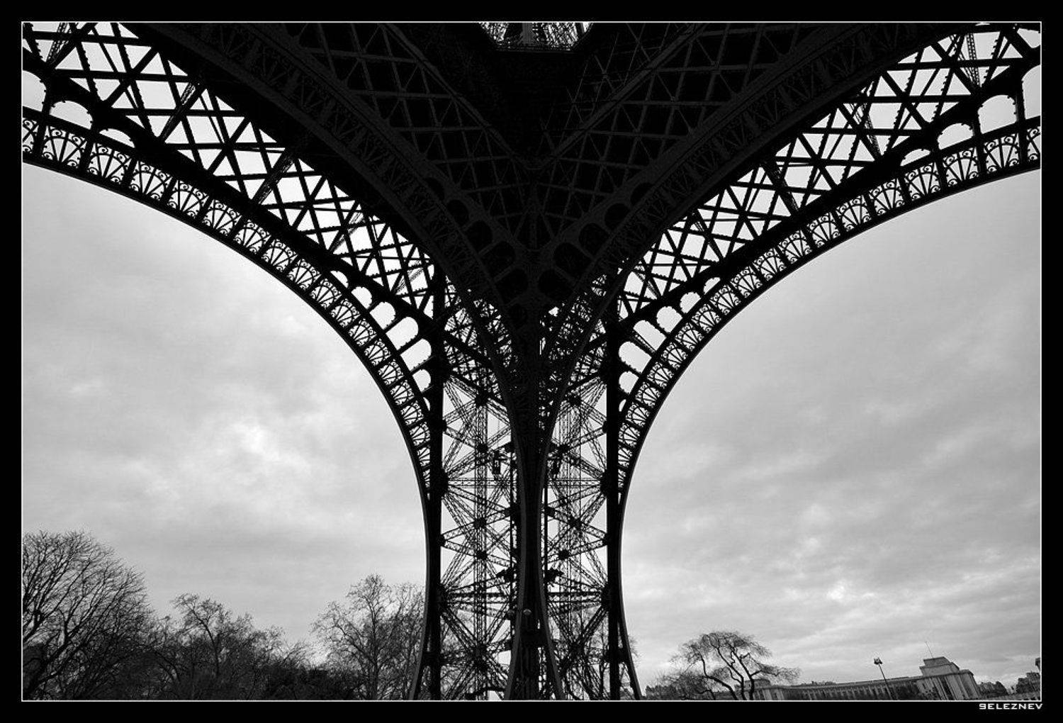 париж, башня, paris, tour eiffel, Алексей Селезнёв