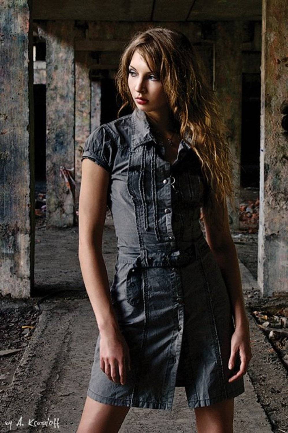 лида, королёва, портрет, волосы, lidu, urban, A.Krasnoff