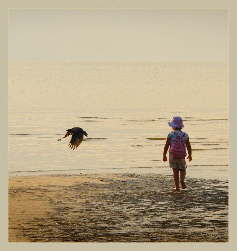 Детка и ворона. фото превью