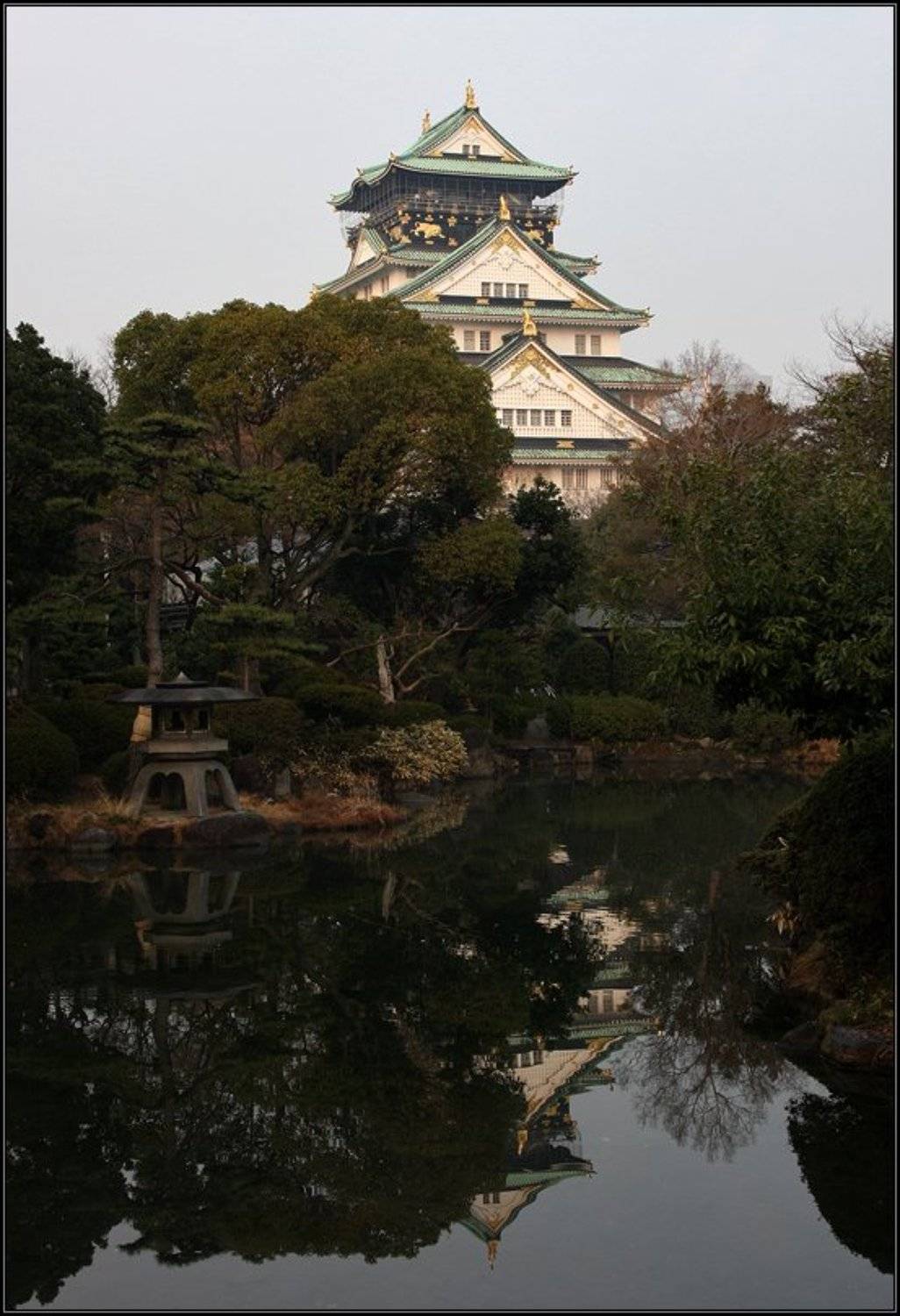 осака, япония, замок, сегун, Gemini