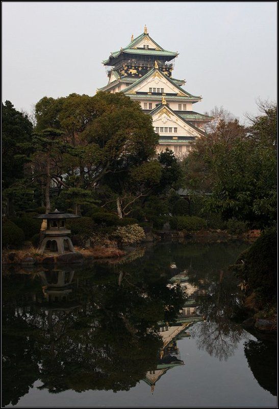 осака, япония, замок, сегун Осакский замок фото превью