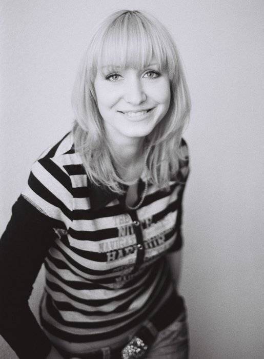 девушка, улыбка, портрет, b/w, пленка, Евгений Лувсандугар