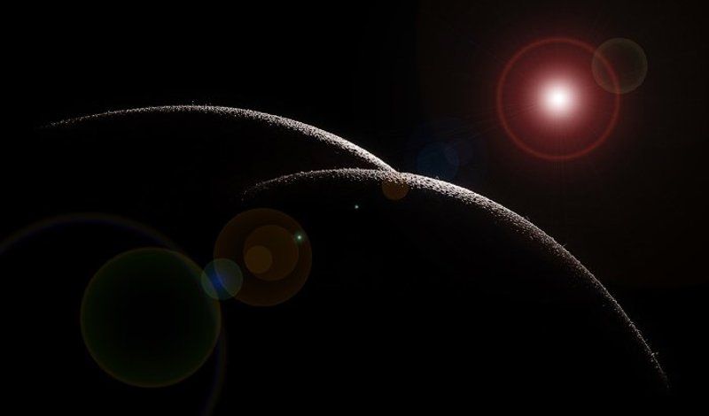 восход двойной луны блик Восход Двойной луны фото превью