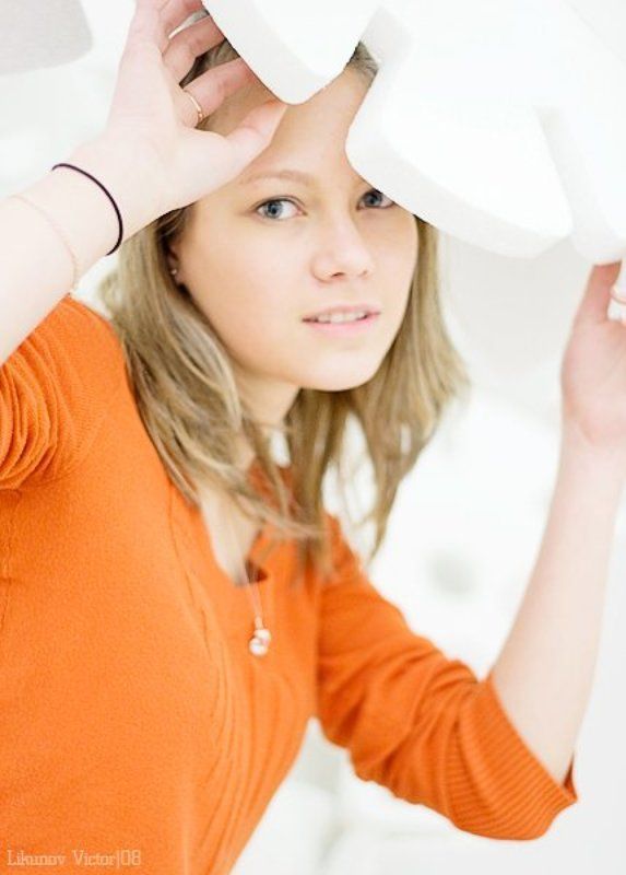 портрет, девушка, снег, arhy Das ist *snow... фото превью