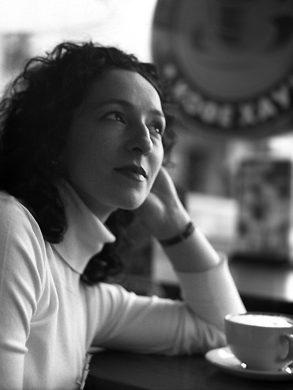 наталья, девушка, задумчивость, чашка кофе  фото превью