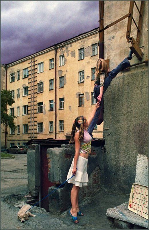 дама, собачка, хоккей, 0247-11 Спасти даму с собачкой фото превью