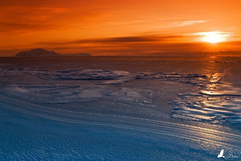 магадан, мыс, ольский, охотское, море, закат Охотоморский закат фото превью