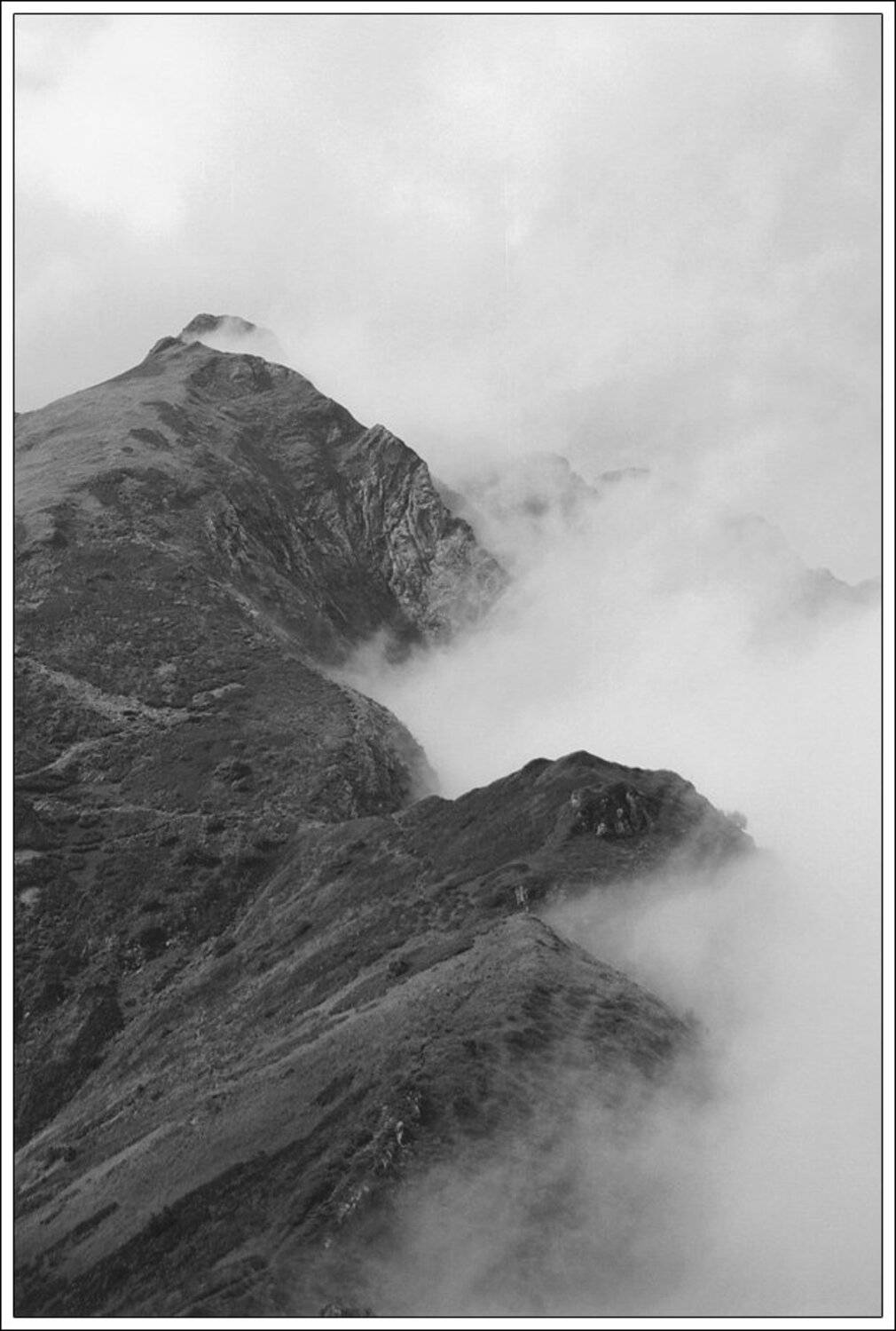 горы, облака, Тарас Мазепа