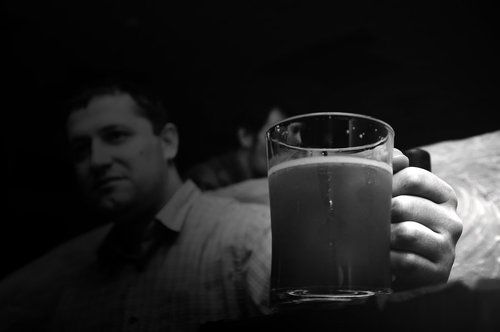 Кружка пива.