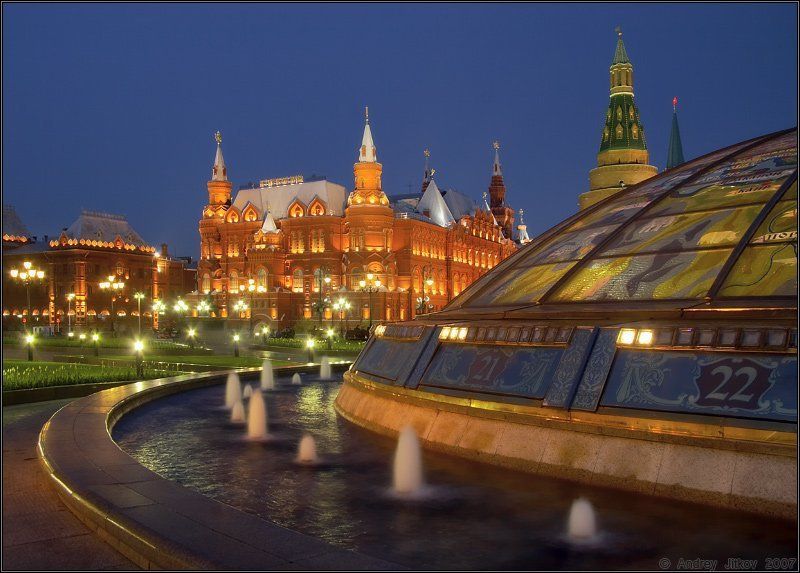 москва, май, манежная, город #33 фото превью