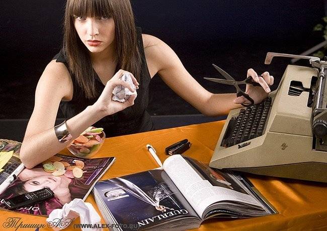 гламурная стерва-секретарша, Алексей Тришин