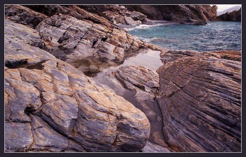 греция, икария, море, берег, камни Камни... фото превью