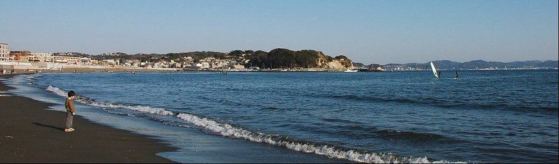 тихий океан, япония, камакура, малыш Малыш и Море фото превью