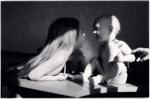 Полосатые солнечные ванны для головастиков