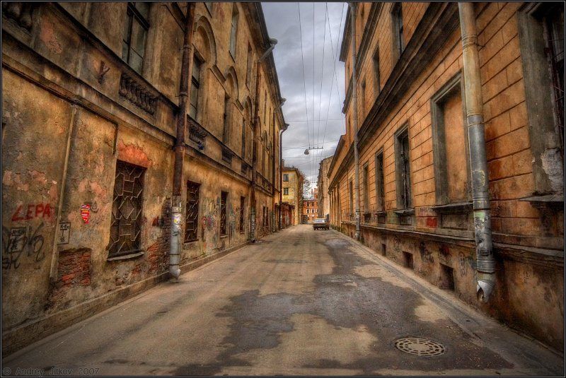 питер, улица, город Пешком по непарадному Питеру.. фото превью