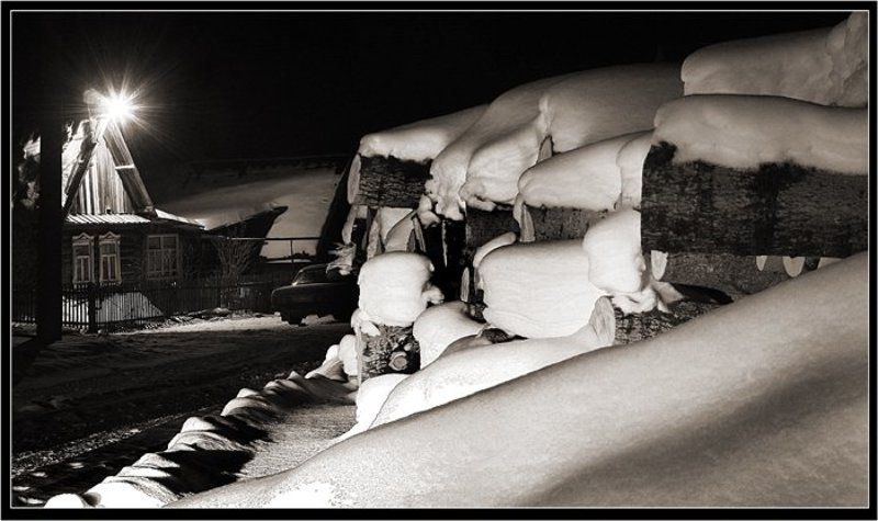 ночь, деревня Ночь в уральской деревне фото превью