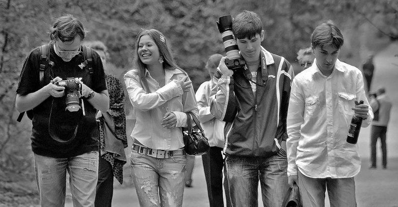 фотограф модель протрет камера объектив пиво Новые Неуловимые фото превью